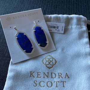 Kendra Scott Lapis Elle Drop Earrings